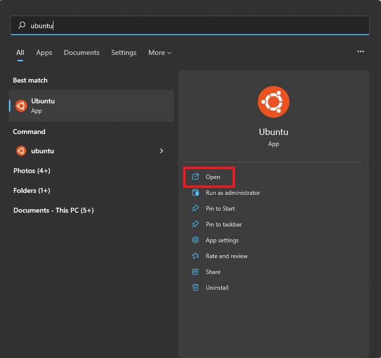 Install Ubuntu On Wsl2 On Windows 11 Using A Gui Devdojo Install Ubuntu On Wsl2 On Windows 11 Using A Gui Devdojo